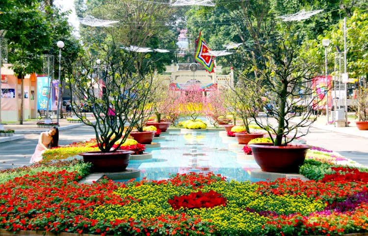 700.000 Besucher beim Blumenfestival in Ho Chi Minh Stadt