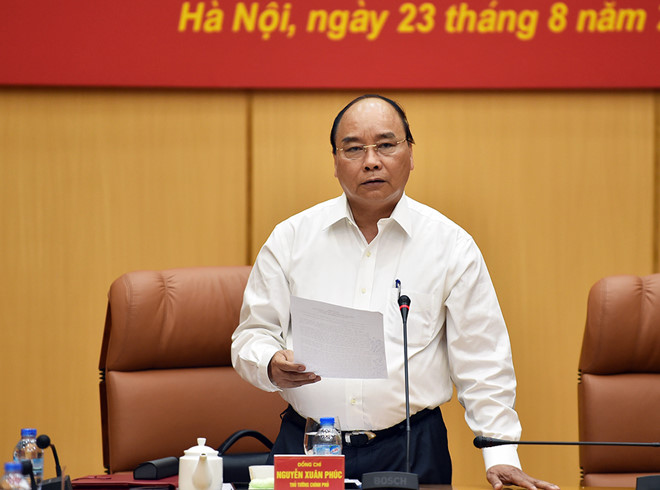 Premierminister Nguyen Xuan Phuc nimmt an Konferen der Zentralabteilung über Verteidigungszone