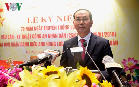 70. Jahrestag der Abteilung für Logistik und Technik der Volkspolizei