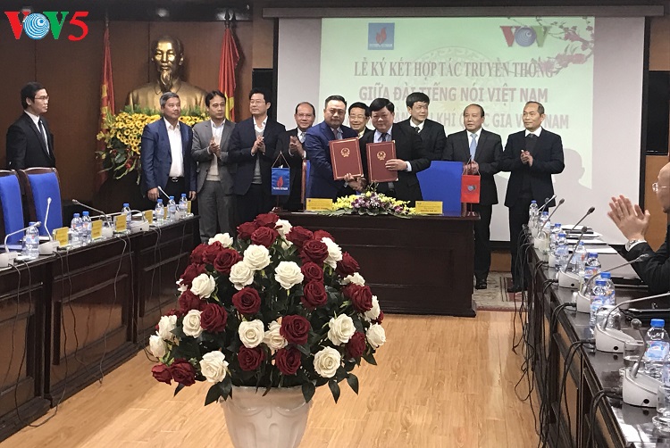 VOV und PVN vereinbaren Zusammenarbeit in Medien