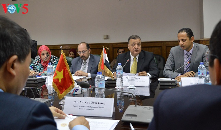 Vietnam und Ägypten verstärken den Handel