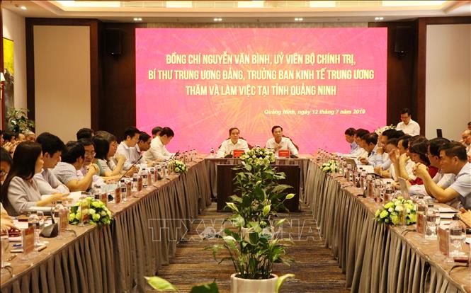 Leiter des Wirtschaftskomitees der Partei Nguyen Van Binh besucht Quang Ninh