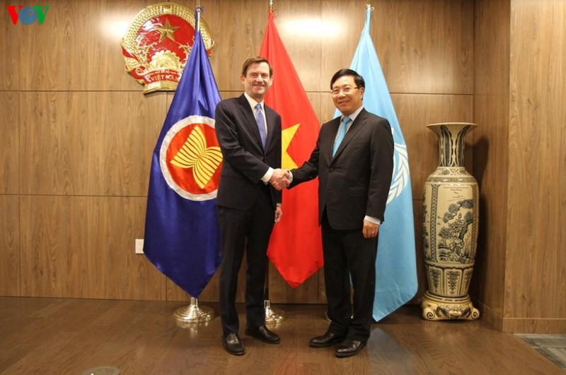 Vizepremierminister Pham Binh Minh trifft Vertreter der Länder bei der UN-Vollversammlung