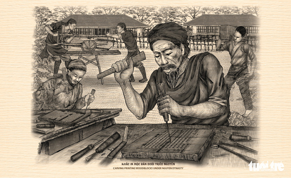 Dalat öffnet Ausstellung der Holztafeln der vietnamesischen Nguyen–Dynastie