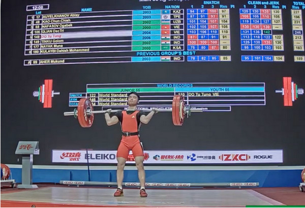 Gewichtsheber Do Tu Tung gewinnt Goldmedaillen