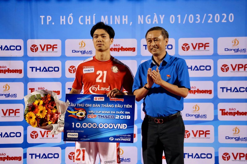 Super-Cup: FC-Ho Chi Minh Stadt - FC-Hanoi  1: 2