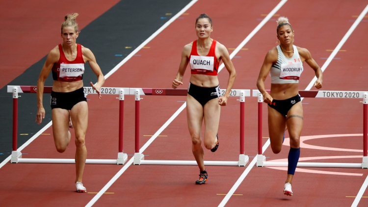 Quach Thi Lan kämpft um Teilnahme am Final der 400m-Hürden der Frauen
