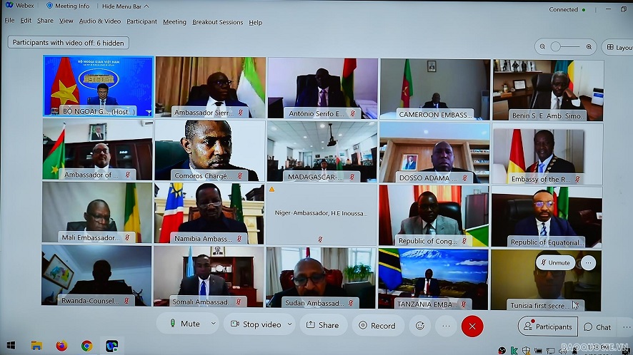 Vietnam und Afrika wollen im Bereich der Vielfältigkeit zusammenarbeiten