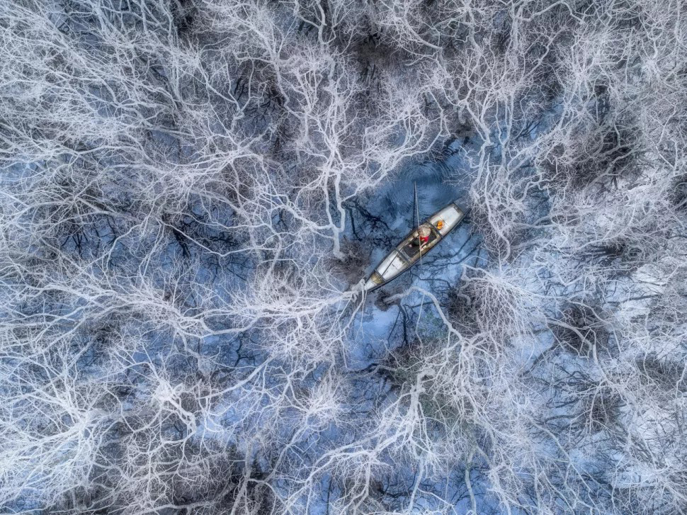 Luftbild auf Tam Giang-Lagune erhält 1. Preis des Fotowettbewerbs Drone Photo Awards 2021