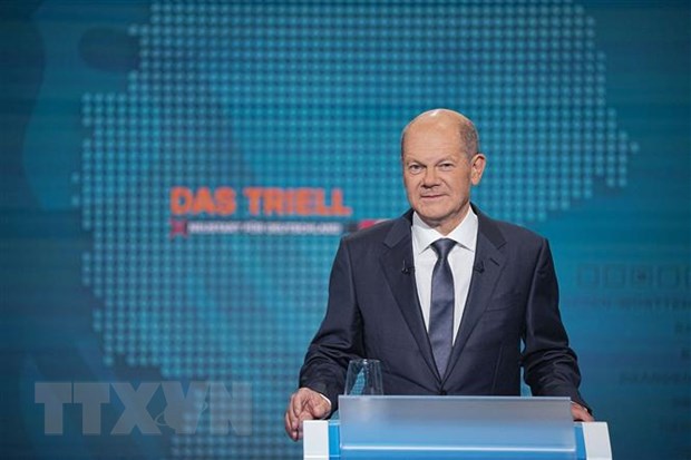 Wahl in deutschland: Drei Kandidaten debattieren im Fernsehen