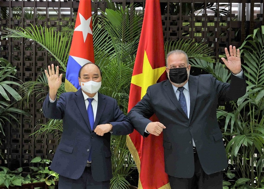 Aktivitäten des Staatspräsidenten Nguyen Xuan Phuc in Kuba