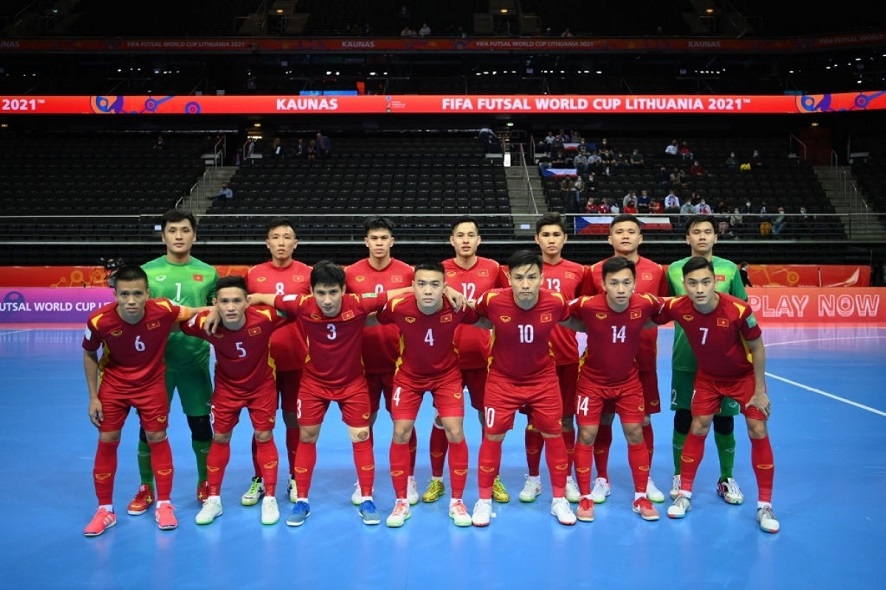 Vietnamesische Futsalmannschaft steht im Achtelfinal der Weltmeisterschaft 2021 in Litauen