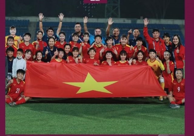 AFC schickt einen Glückwunsch-Brief an vietnamesische Fußballmannschaft der Frauen