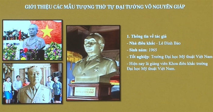 Dien Bien: Statue von General Giap in Muong Phang