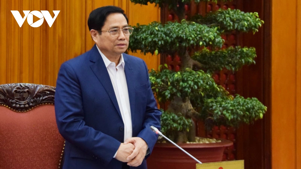 Premierminister Pham Minh Chinh trifft Leiter der Stadt Danang