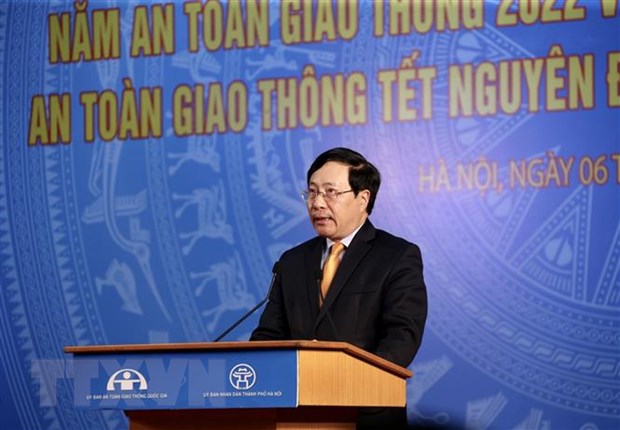 Vizepremierminister Pham Binh Minh startet Jahr der Verkehrssicherheit 2022