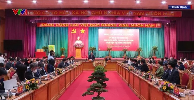 Staatspräsident: Binh Dinh hat großes Potential zur neuen Wirtschaftsentwicklung