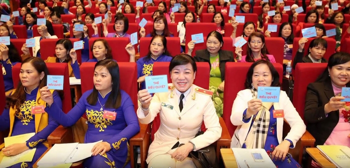 Landesweite Vertreterkonferenz der Frauen in Hanoi