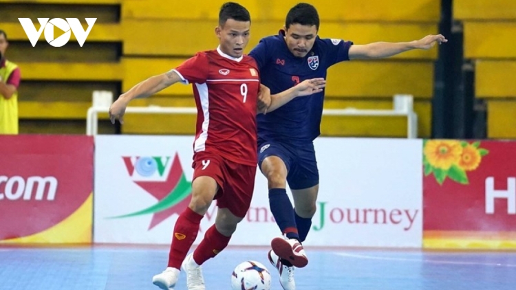 Vietnamesische Futsalmannschaft trifft im Halbfinale auf Thailand