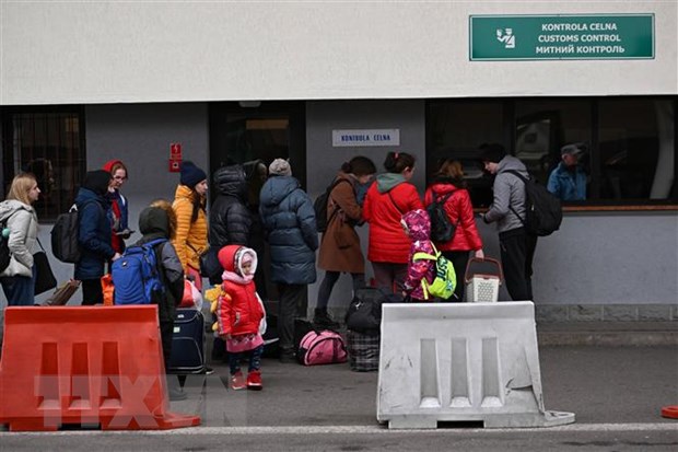 Russland und die Ukraine teilen über humaniterän Ausgänge mit