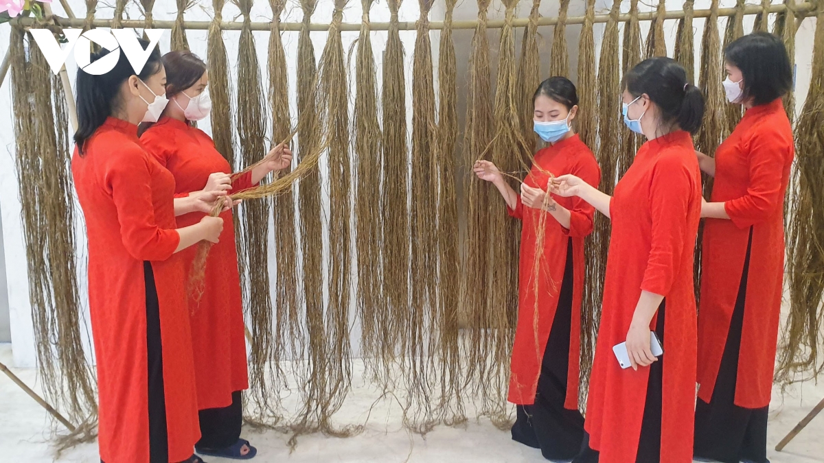 Ausstellung von Ao Dai-Tracht in Quang Ninh 2022