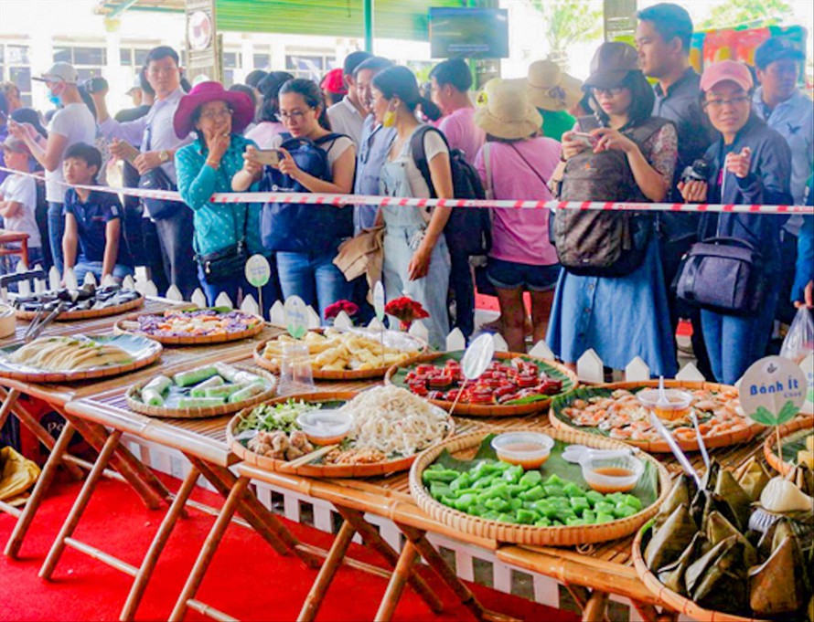 Kulinarische Karte für Vietnam