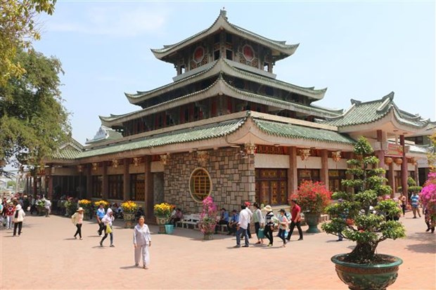 Chau Doc ist bereit für Festival Via der Heiligen Mutter Xu am Berg Sam