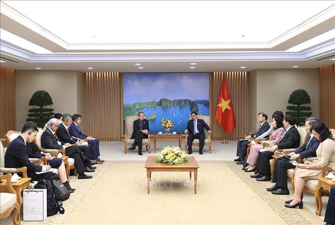 Premierminister Pham Minh Chinh empfängt Geschäftsführer von Intel