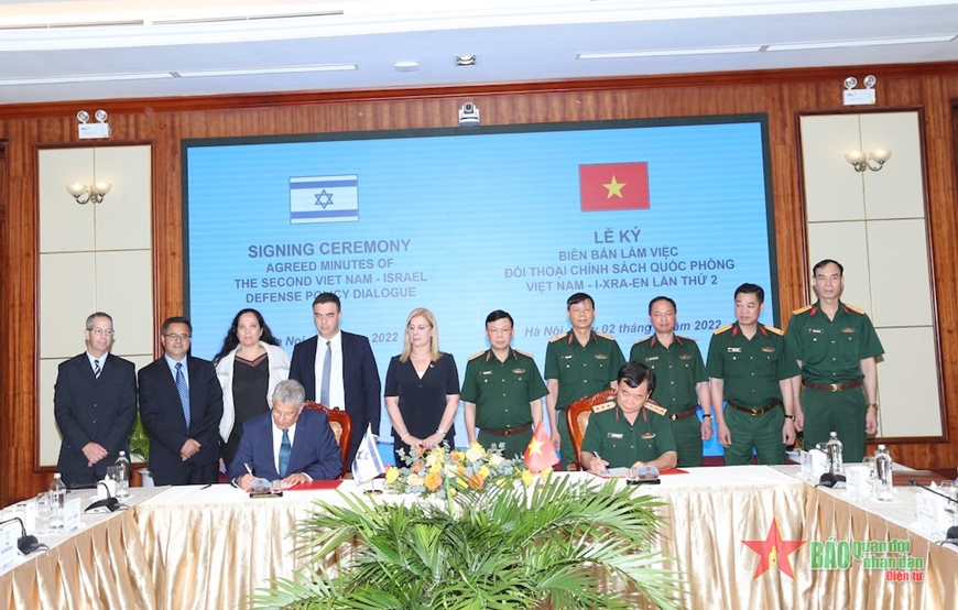 Förderung der Zusammenarbeit im Militärbereich zwischen Vietnam und Israel