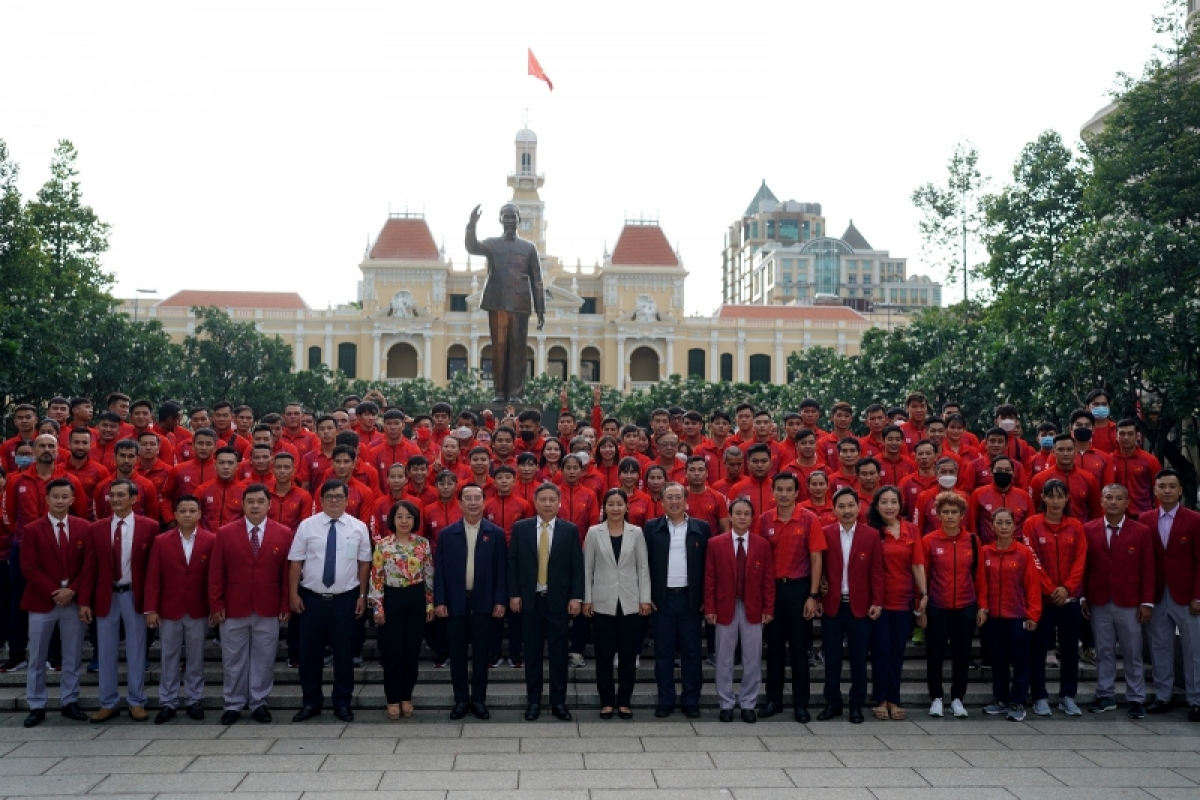 Ho Chi Minh Stadt ehrt Trainer und Sportler bei SEA Games 31