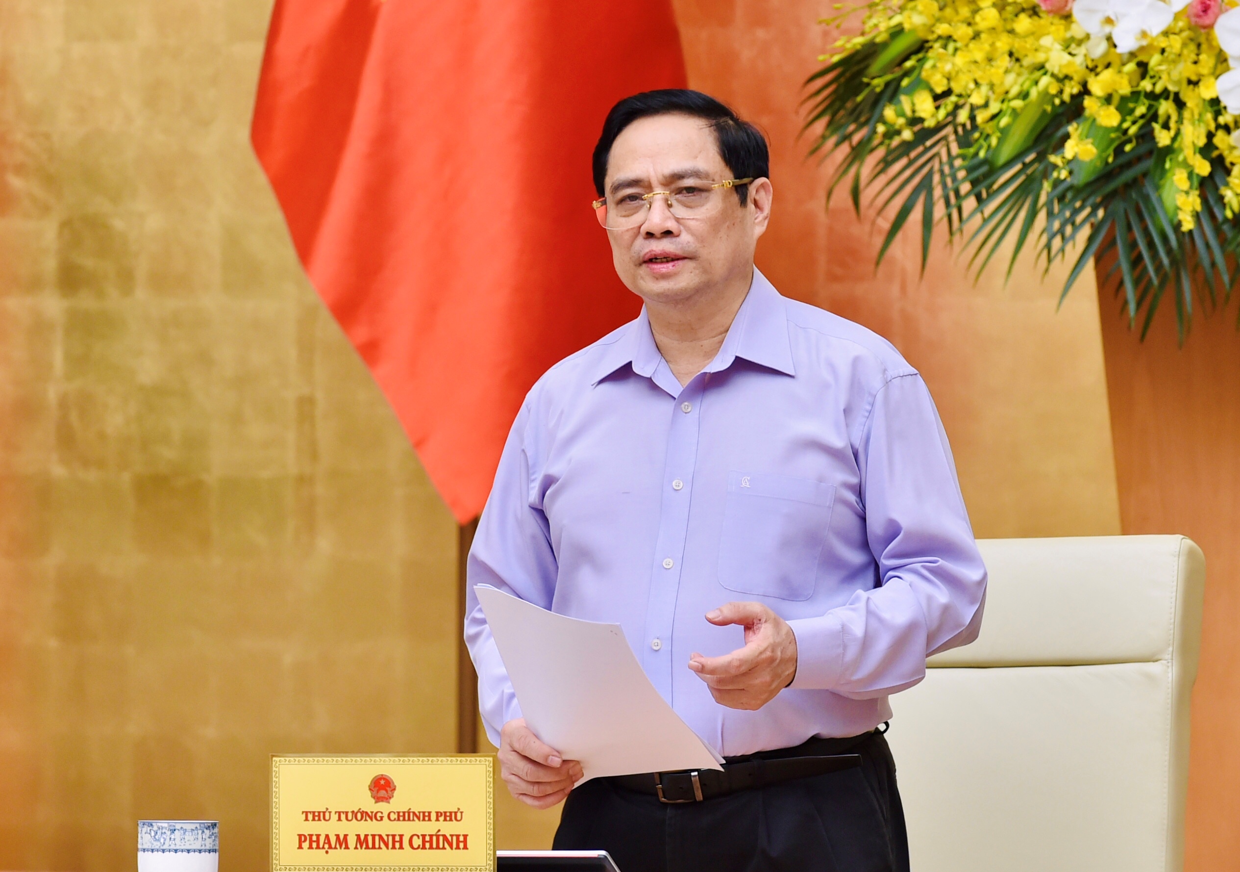 Premierminister Pham Minh Chinh: Vollendung der Institutionen und Mechanismen zur Entwicklung des Landes