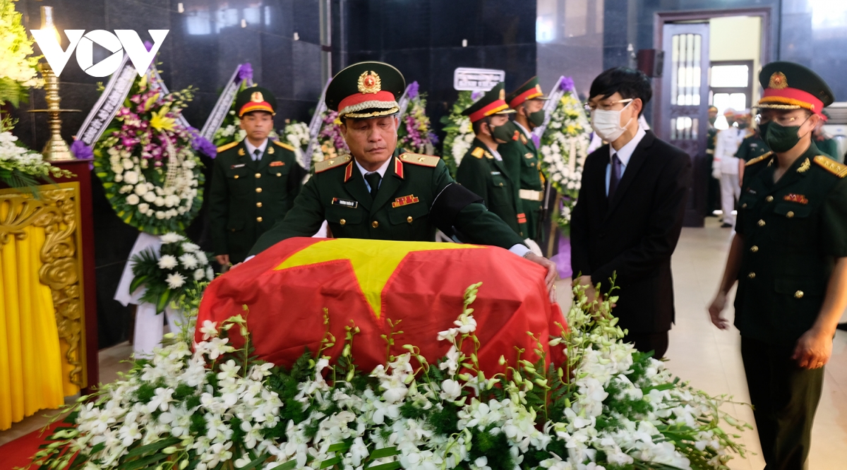 Militärzone 5 organisiert die Trauerfeier für Helden der vietnamesischen Volkstreitkräfte Kostas Nguyen Van Lap