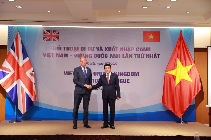 Dialog über Migration und Ein- und Ausreise zwischen Vietnam und Großbritannien