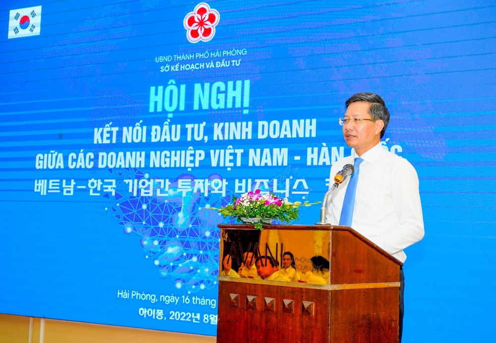 Verbindung der Investition zwischen Vietnam und Südkorea in Hai Phong