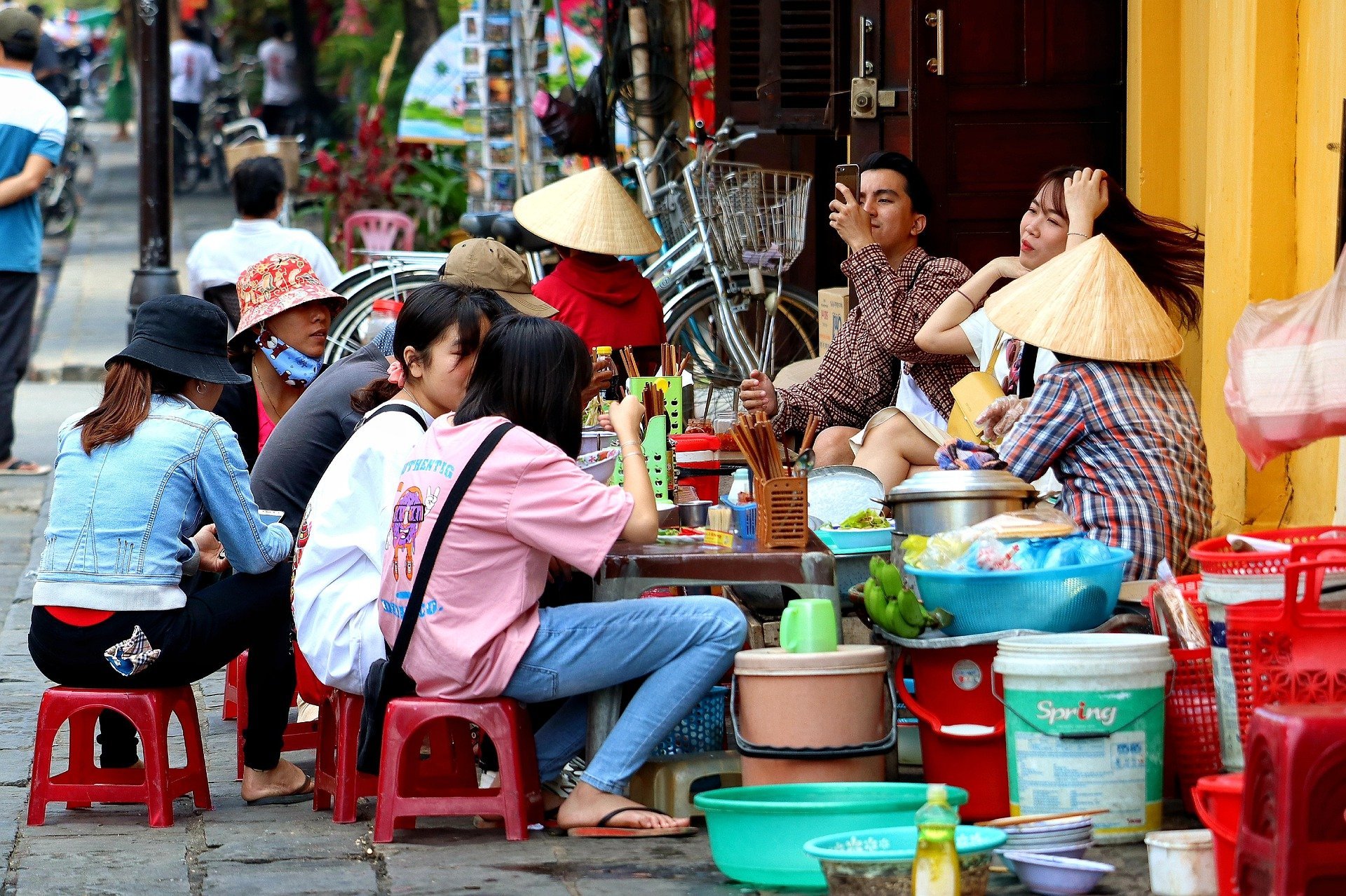 Vietnamesische Speisen sind für Touristen billig