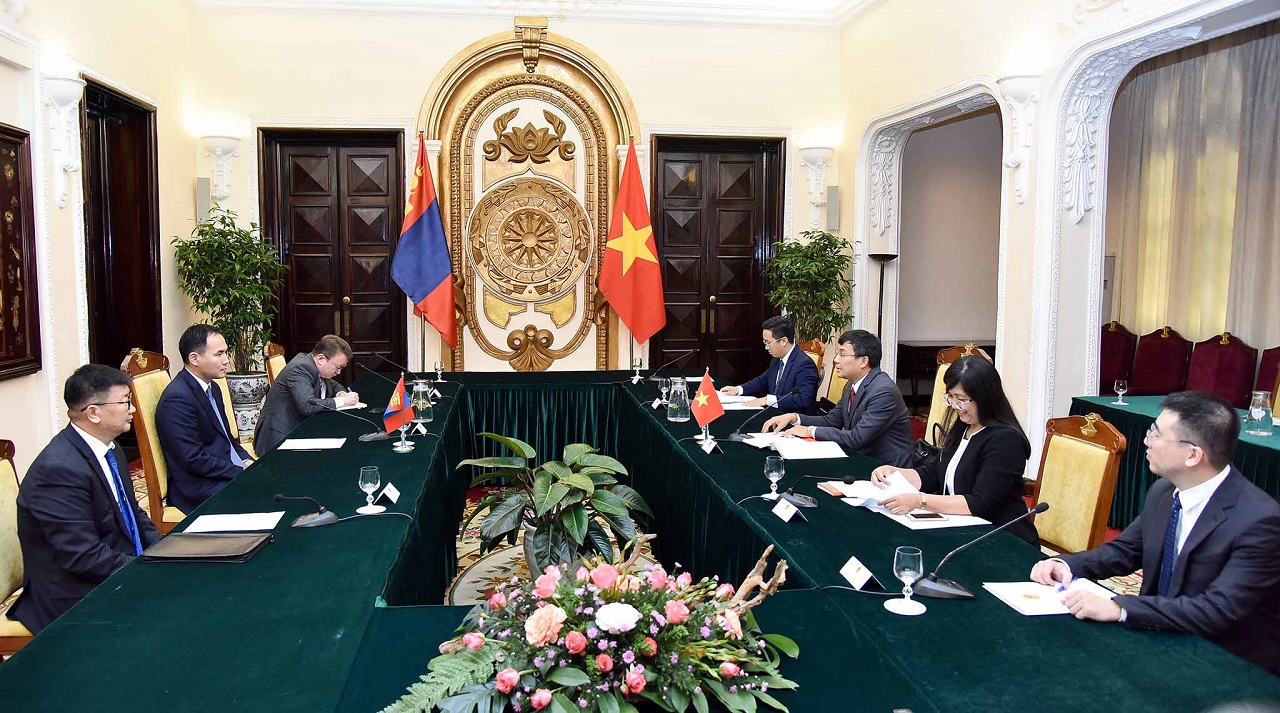 Politische Konsultation zwischen Vietnam und der Mongolai auf Vizeaußenministerebene