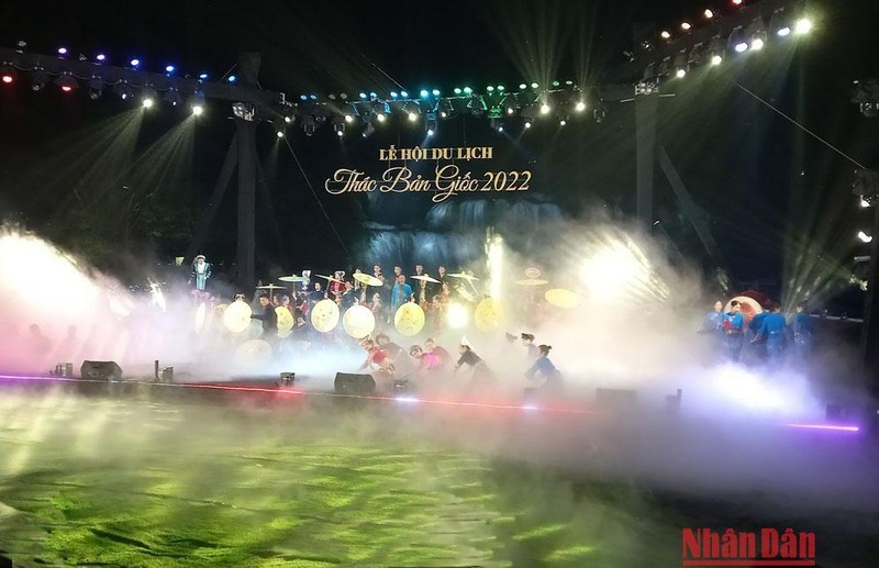 Eröffnung des Tourismus-Festivals am Wasserfall Ban Gioc 2022