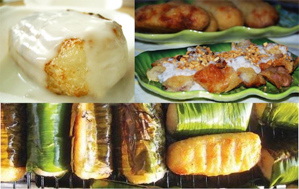 Vietnamesische gegrillte Bananen gehören zu köstlichsten Desserts weltweit