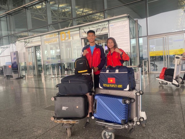 Erste vietnamesische Sportler sind zu den SEA Games in Kambodscha angekommen