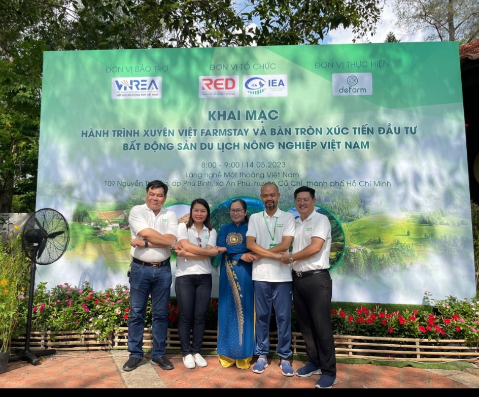 Eröffnung der Reise “Farmstay durch Vietnam”