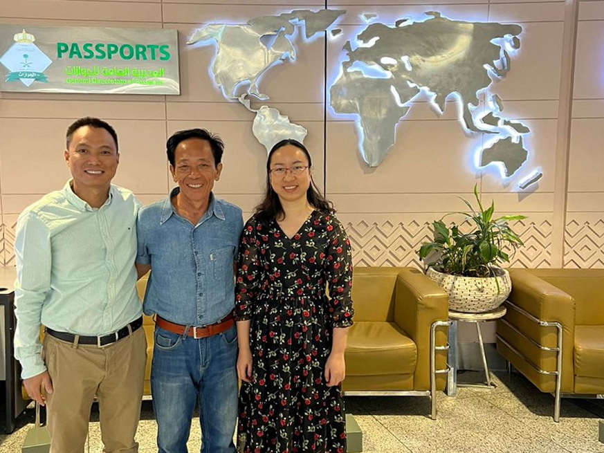 Person mit doppelter Staatsbürgerschaft als Vietnamese und Australier wird aus dem Sudan befreit