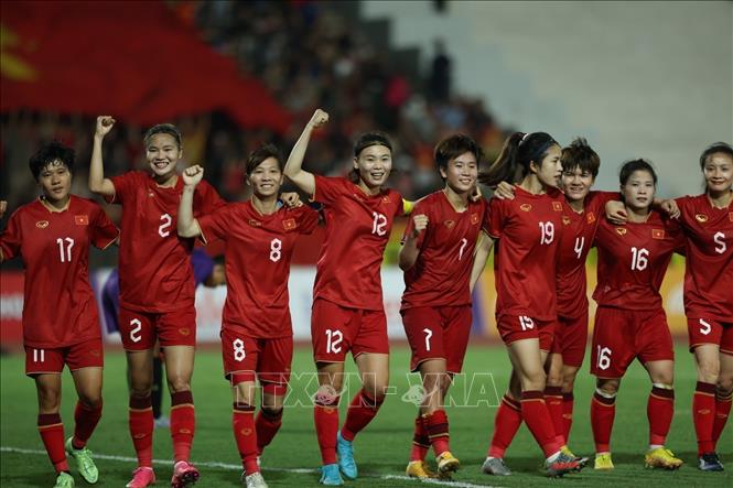 Vietnamesische Fußballnationalmannschaft der Frauen verbessert sich um einen Platz auf der Weltrangliste