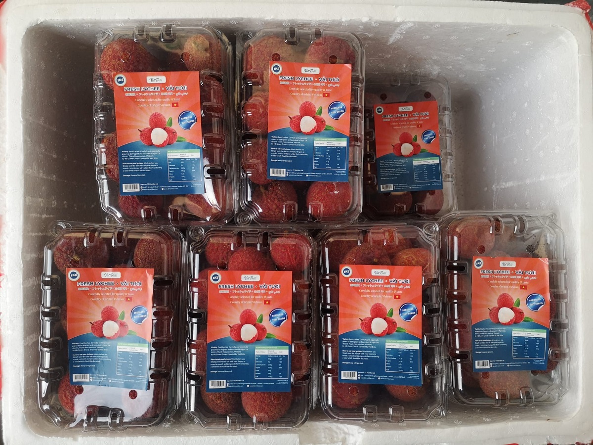 Kernlose Litschi aus Vietnam erstmal in Großbritannien