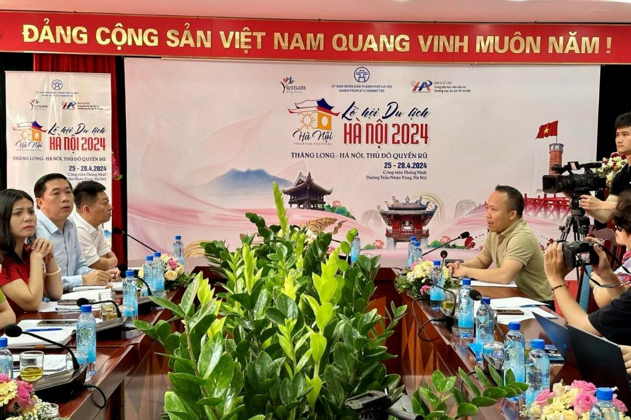 Tourismus-Fest in Hanoi