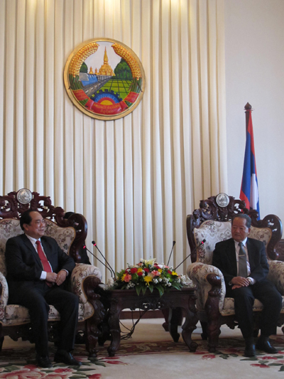 สภากาชาดเวียดนาม-ลาวส่งเสริมความร่วมมือ