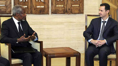 กลุ่มประเทศอาหรับปฏิเสธการเข้ามาแทรกแซงกิจการภายในของซีเรีย