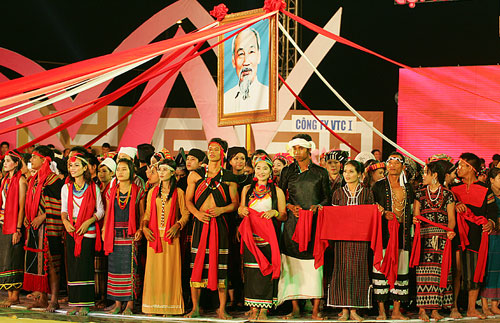 งานมหกรรมวัฒนธรรมชนเผ่าเวียดนาม