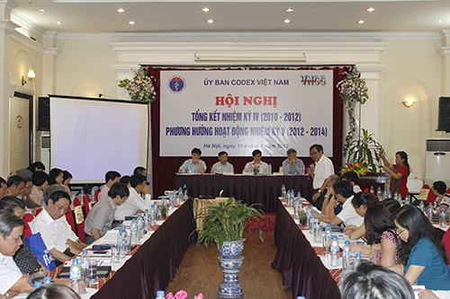 Codex เวียดนามร่างเอกสารการประกอบธุรกิจและการผลติอาหารตามมาตรฐานสากล