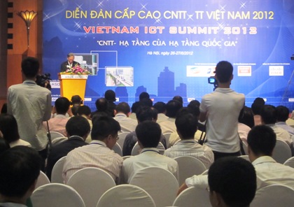 ปิดฟอรั่มเทคโนโลยี่สารสนเทศและการสื่อสารเวียดนามระดับสูง