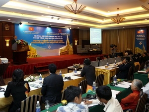 การสัมมนาส่งเสริมการค้าการลงทุนของนครโฮจิมินห์ในกรุงเวียงจันทน์และแขวงจำปาสัก